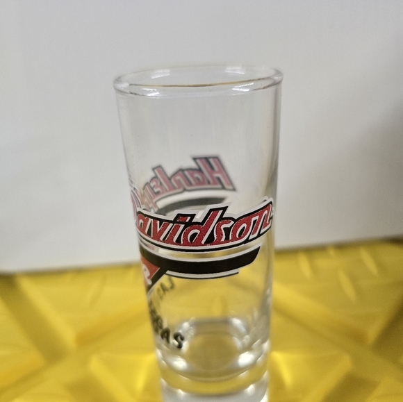 Harley-Davidson Café Las Vegas 2 oz. Tall Shot Glass Gently Used - Picture 4 of 4